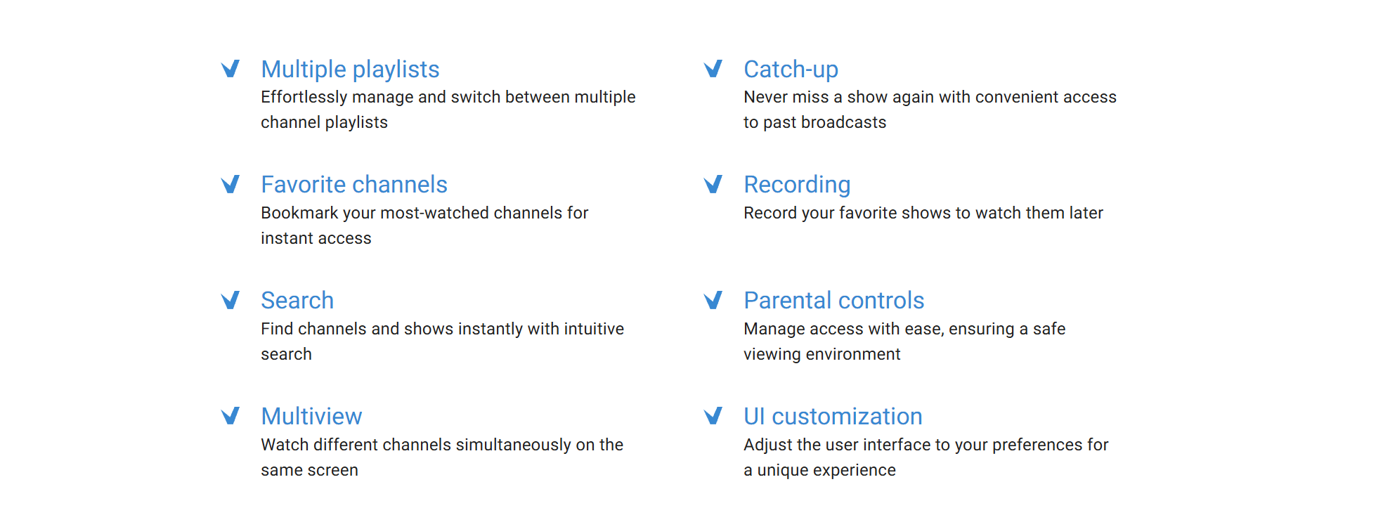 TiviMate Features